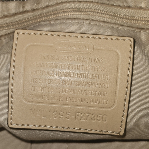 Coach Peyton Dream Blue Large Tote - Picture 10 of 10